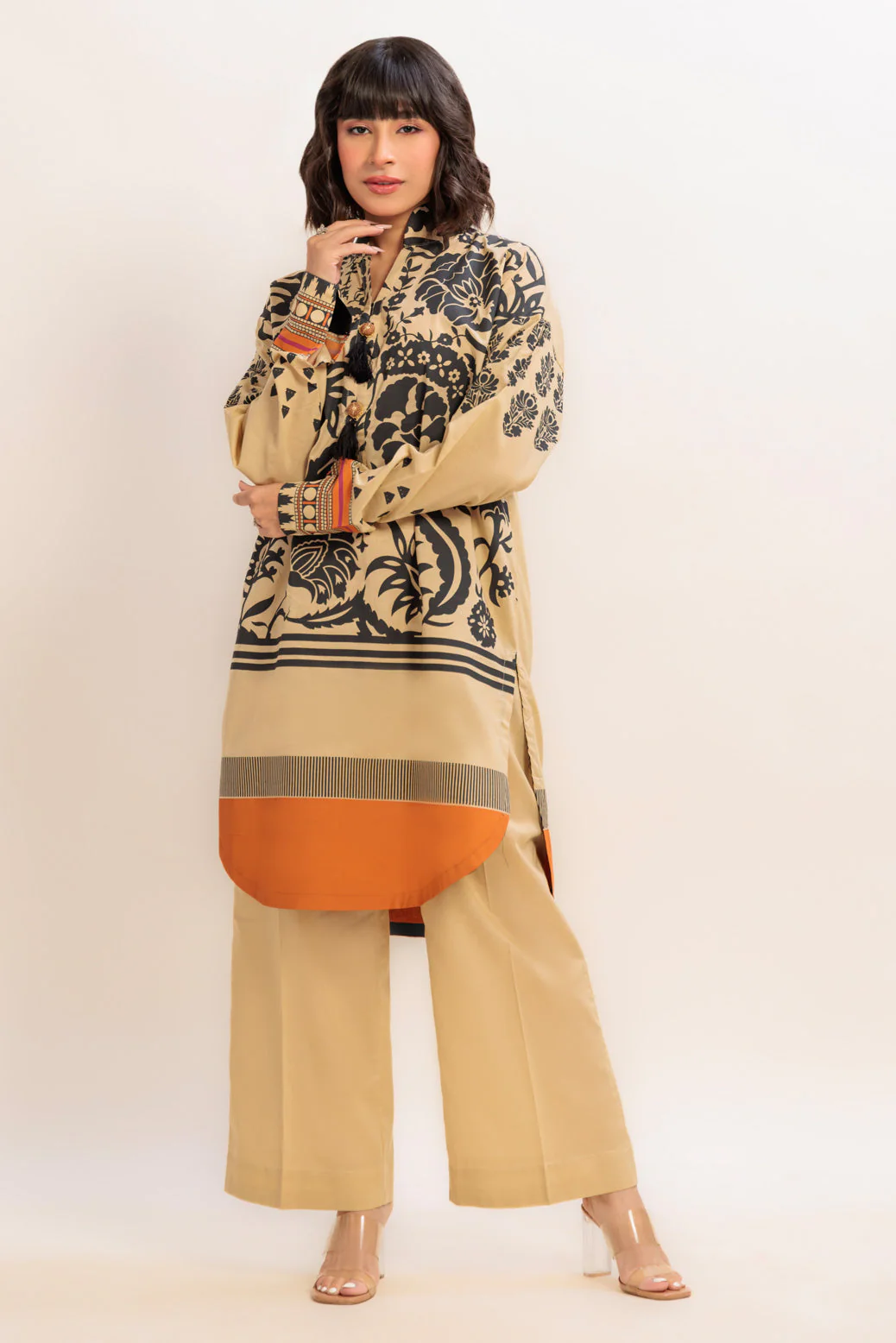KHAKI-CAMBRIC-2 PIECE (BS7242P25) - Image 3