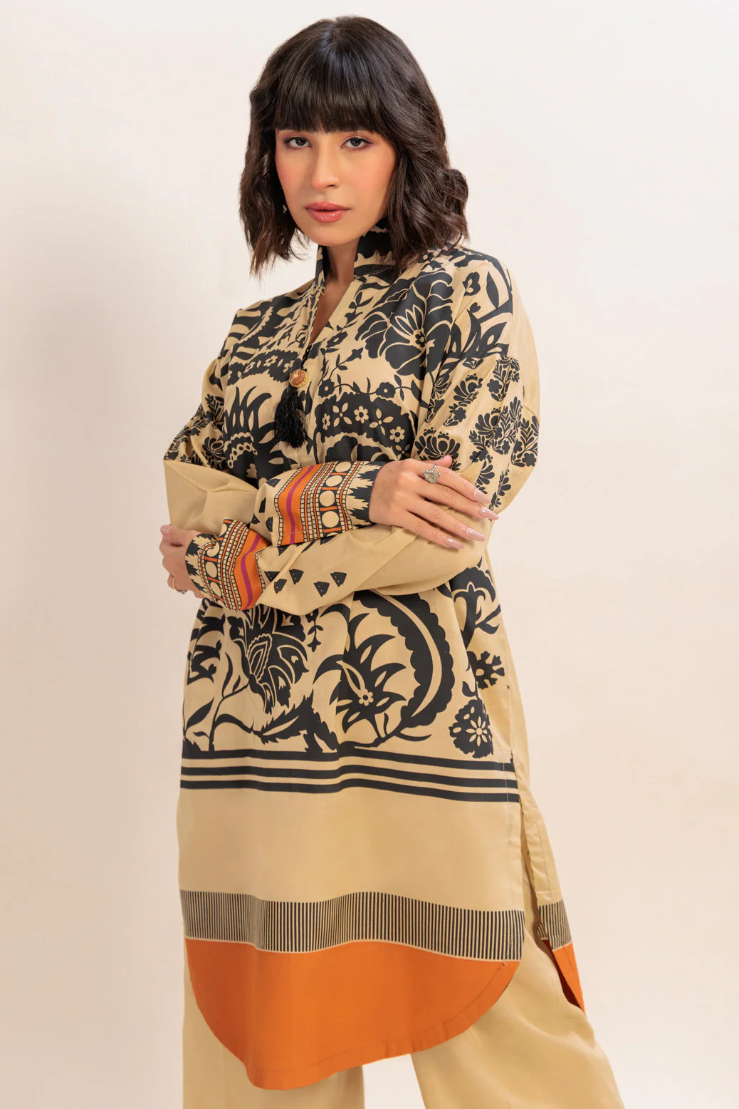 KHAKI-CAMBRIC-2 PIECE (BS7242P25) - Image 4