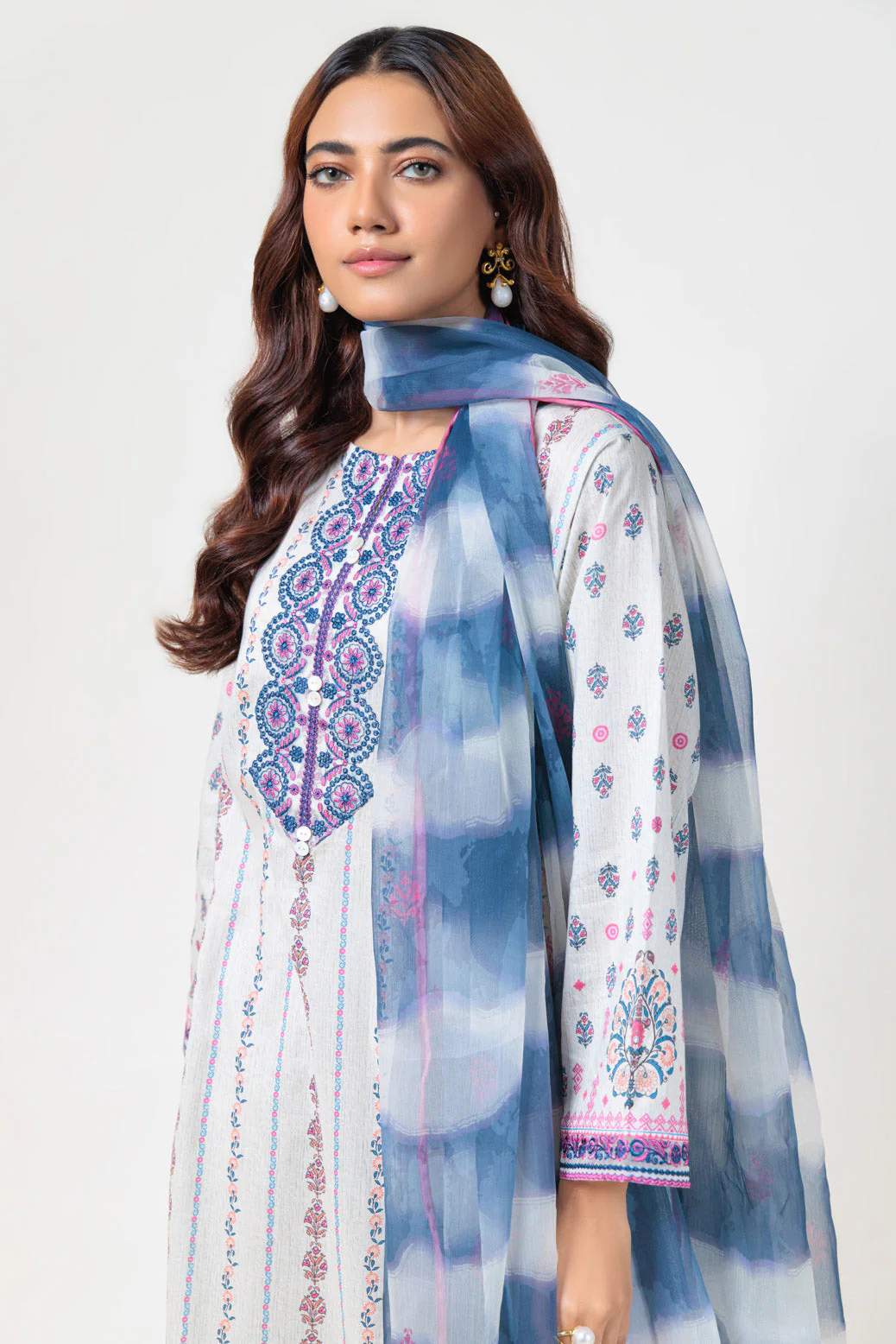 L-BEIGE-LAWN -3 PIECE (BPS2243P06) - Image 3