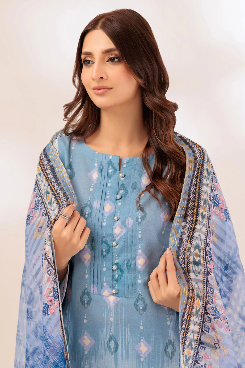 L-BLUE-CAMBRIC-3 PIECE (PWS1233P04) - Image 2