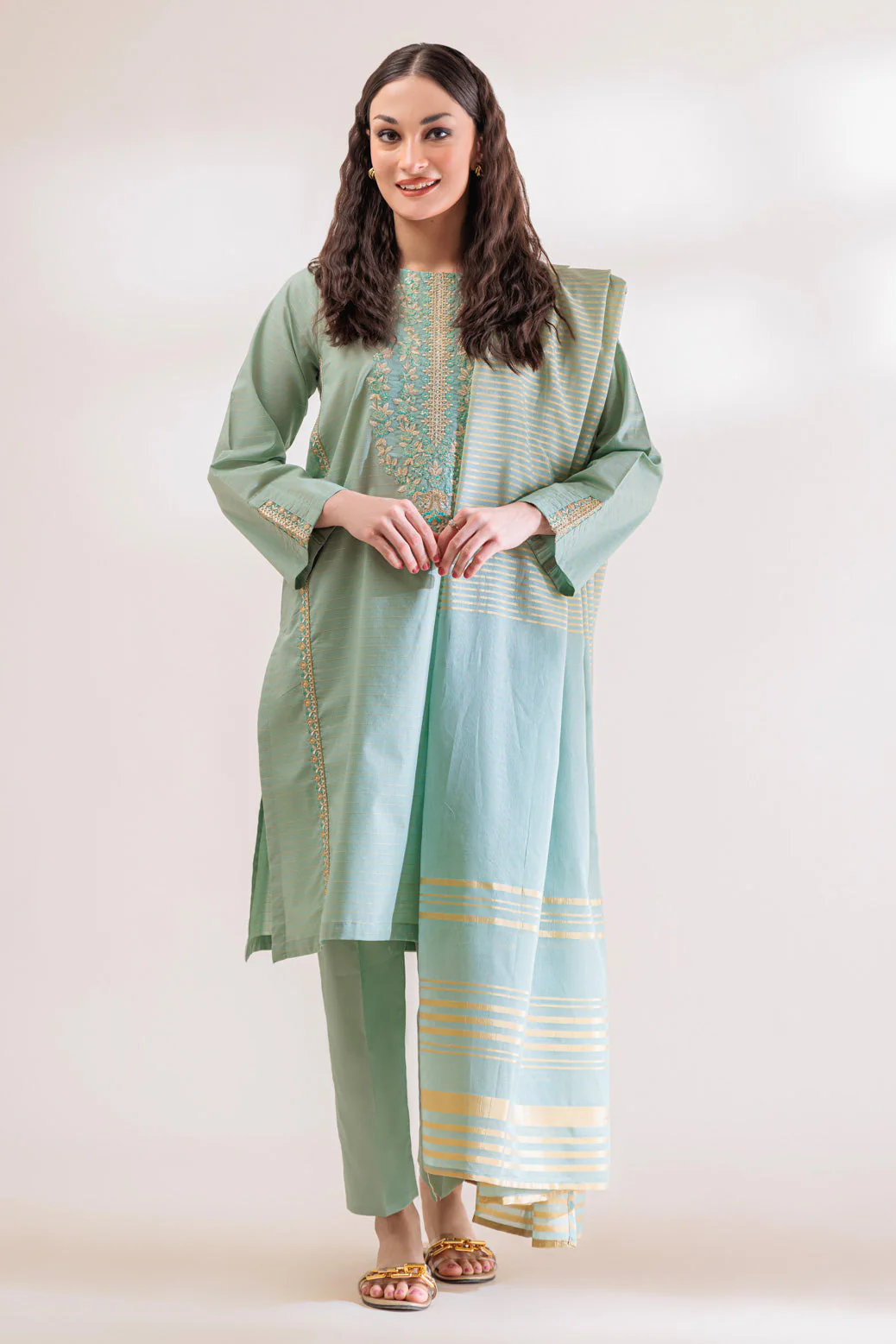 L-BLUE-DOBBY-3 PIECE (SS1243P09) - Image 3