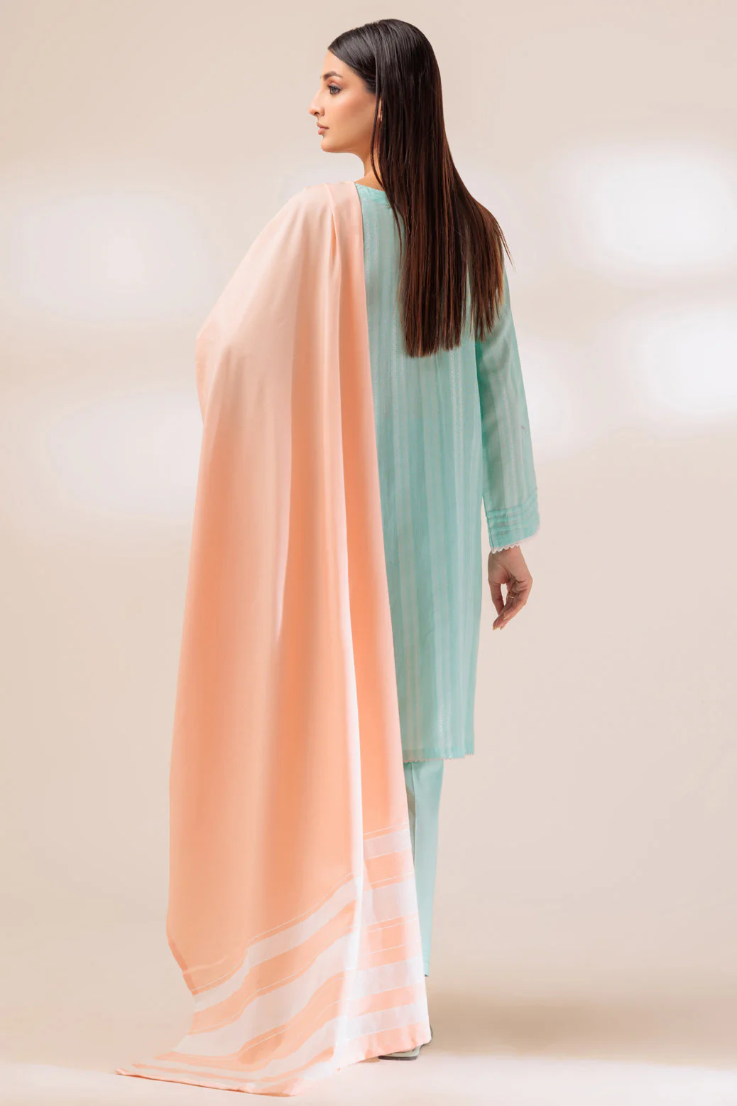 L-BLUE-DYED DOBBY-3 PIECE (PWS5233P06) - Image 4