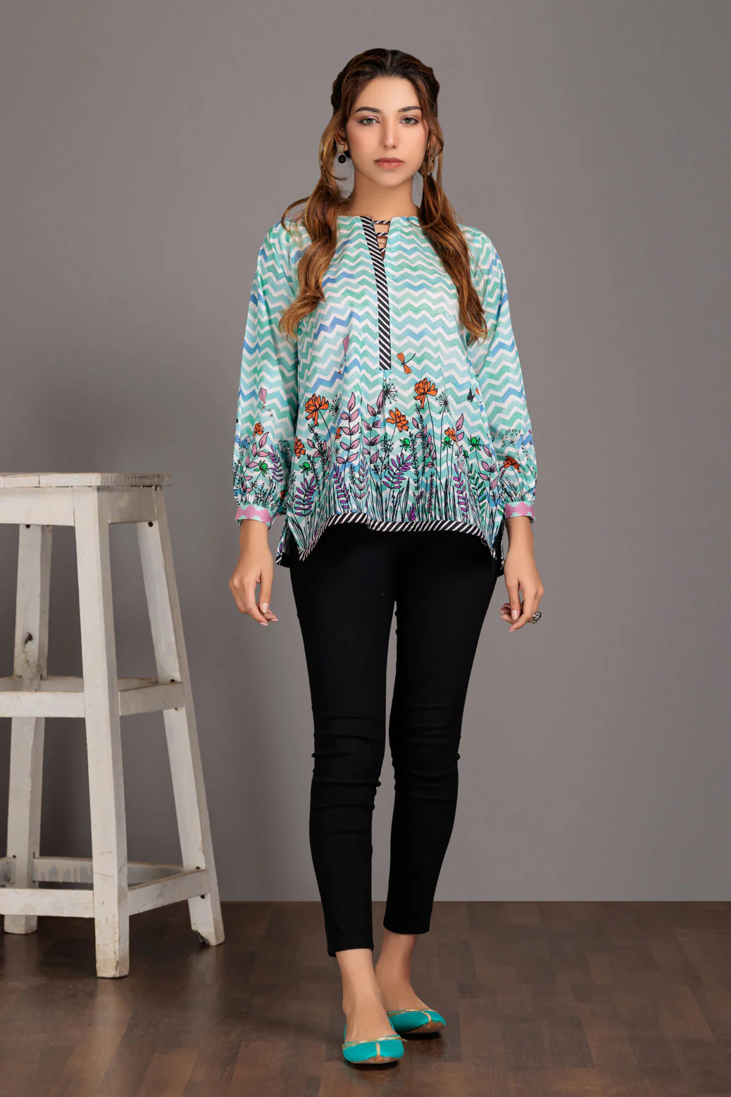 L-BLUE-LAWN-1 PIECE (SAK231P02) - Image 3