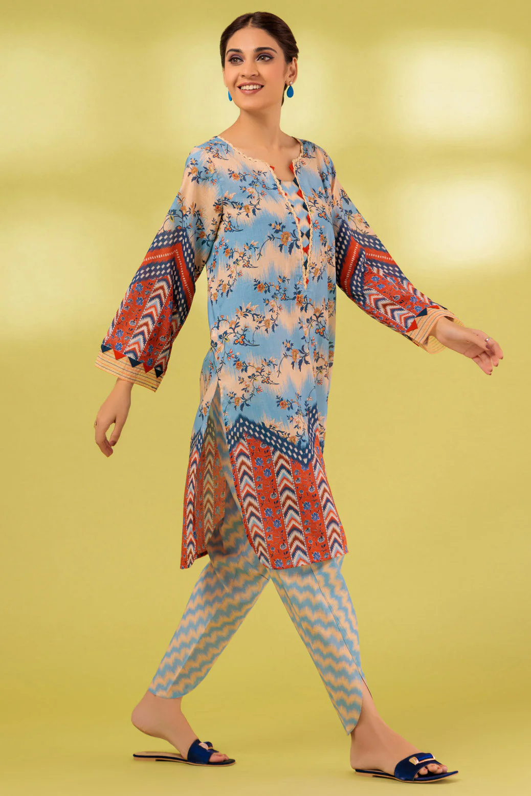 L-BLUE-LAWN-2 PIECE (SSS232P41) - Image 3