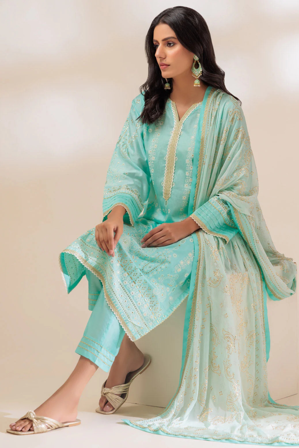 L-BLUE-VISCOSE-3 PIECE (BSHS233P01) - Image 4