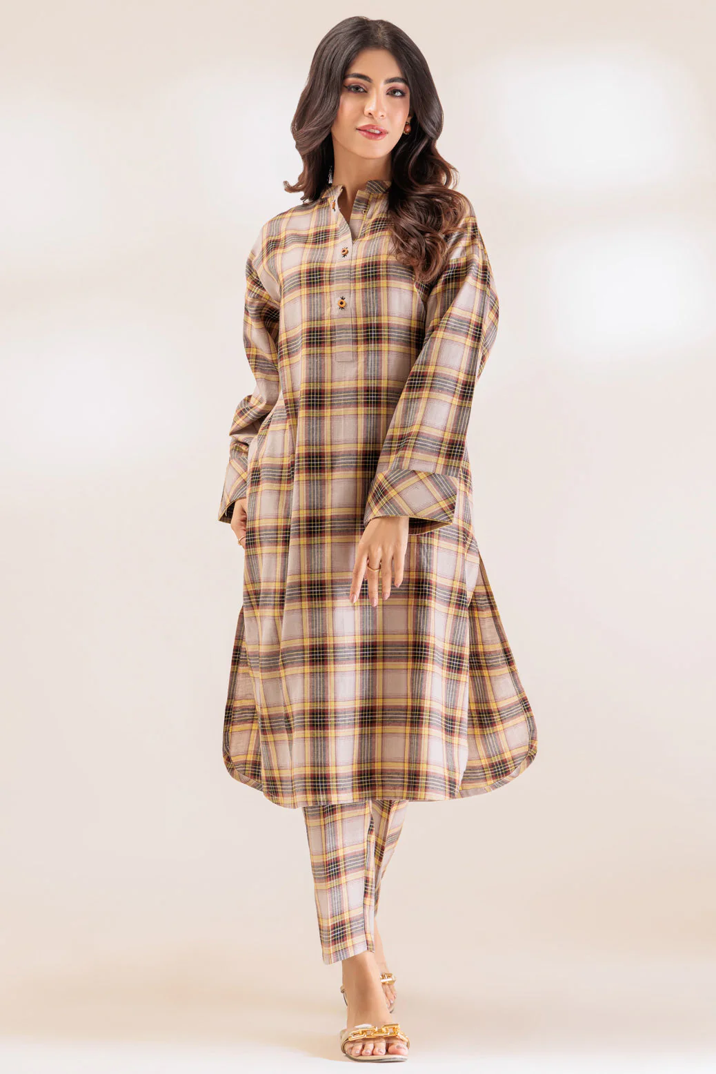 L-BROWN-YARN-2 PIECE (PWS6232P53) - Image 3