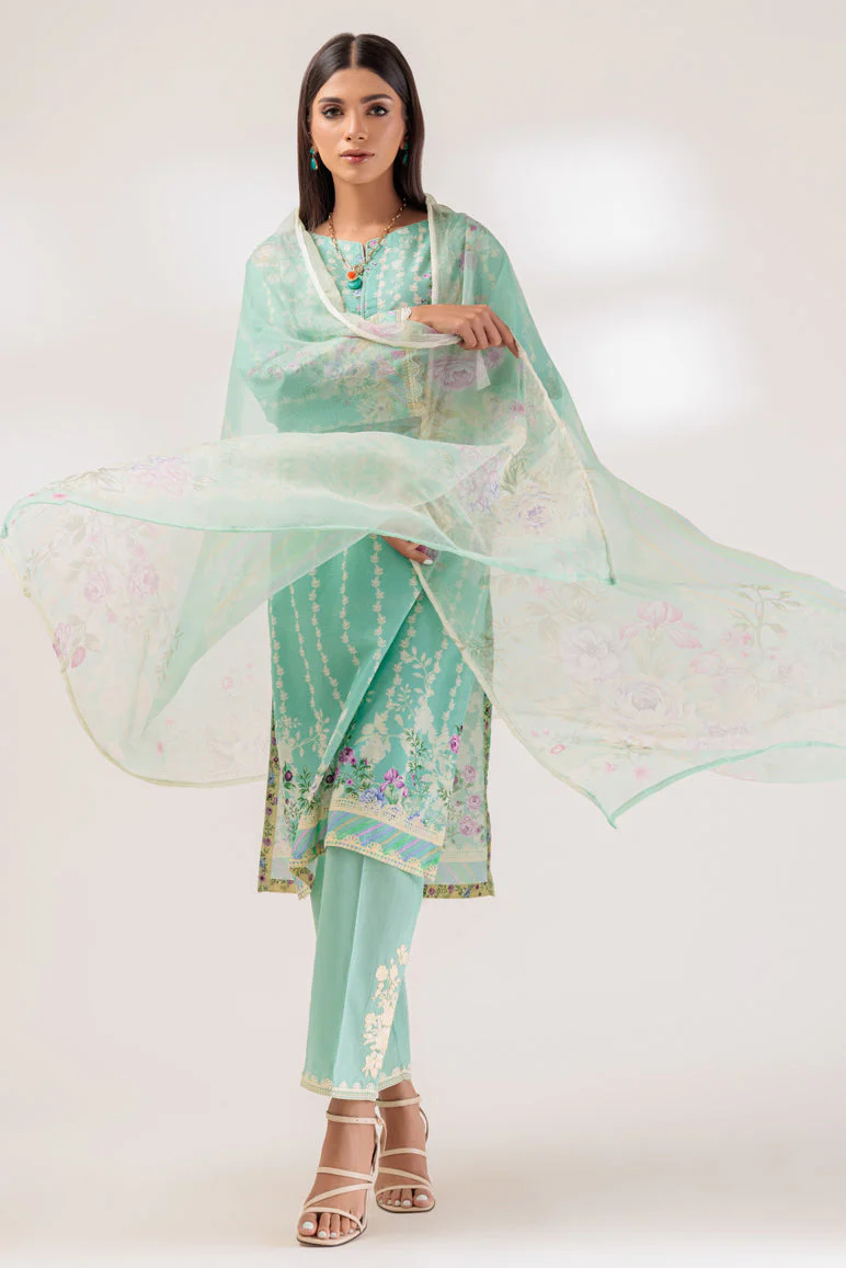 L-GREEN-CAMBRIC-3 PIECE (PWS1233P06) - Image 2