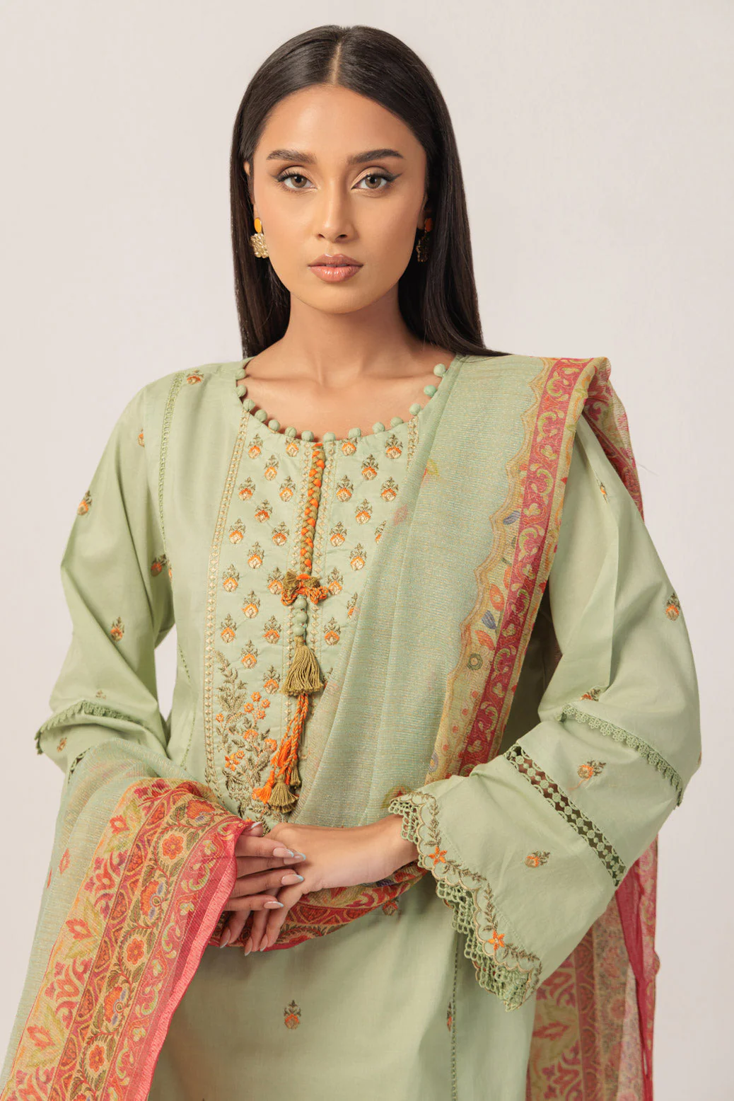 L-GREEN-CAMBRIC-3 PIECE (PWS1243P11) - Image 3
