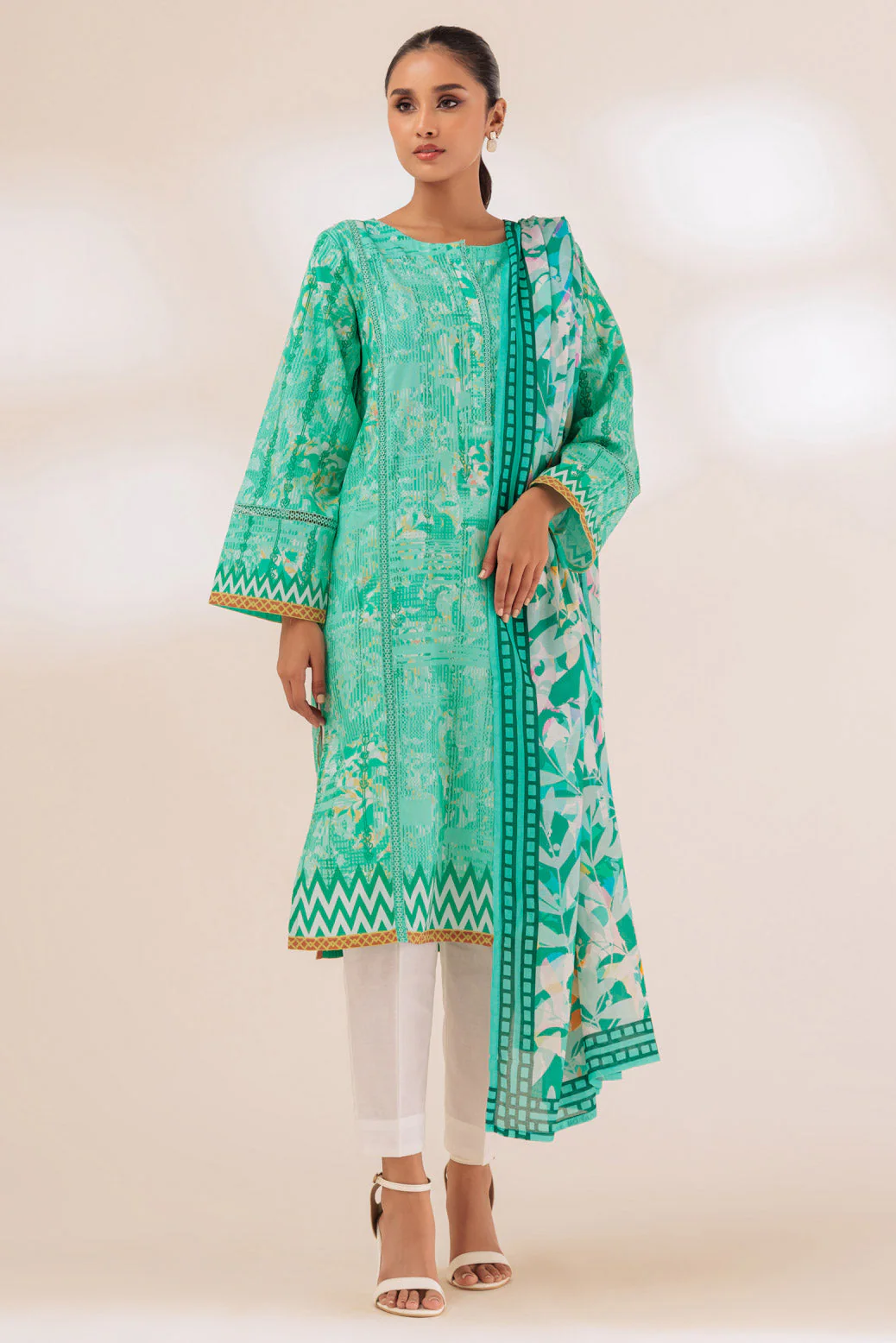 L-GREEN-CORDUROY-2 PIECE (PWS5232P05) - Image 3