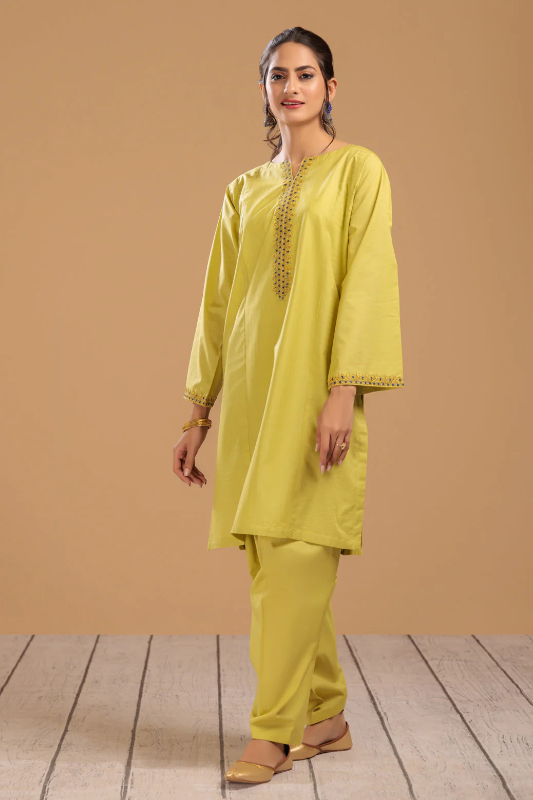 L-GREEN-DOBBY-2 PIECE (SAS232P15) - Image 2