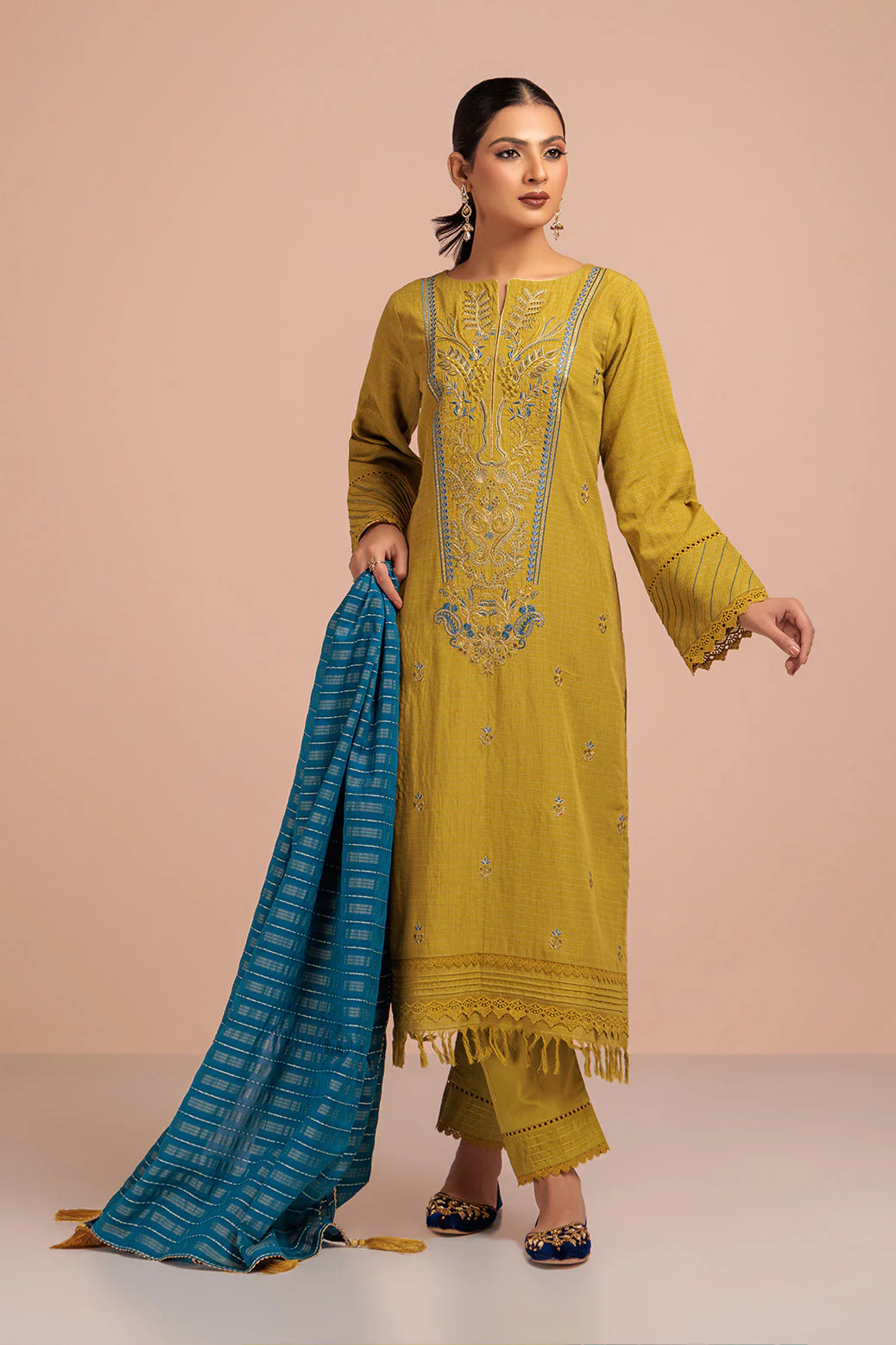 L-GREEN-DOBBY-3 PIECE (TL1H233P03) - Image 3
