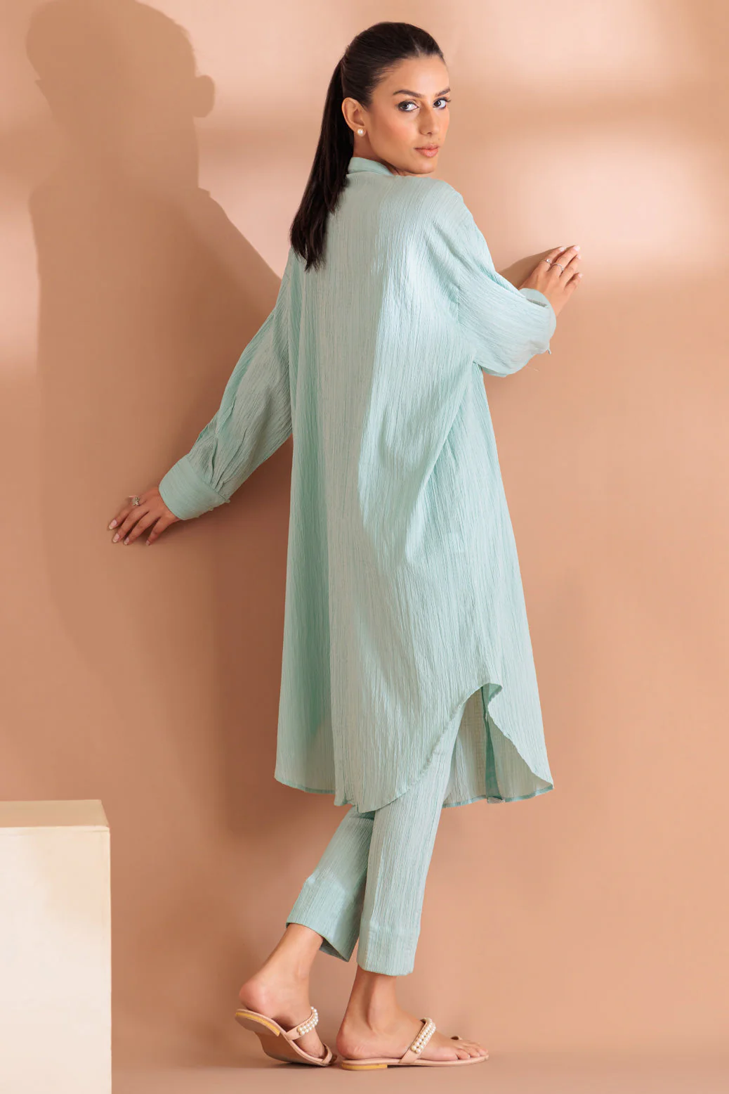 L-GREEN-DYED-2 PIECE (WA6232P04) - Image 2