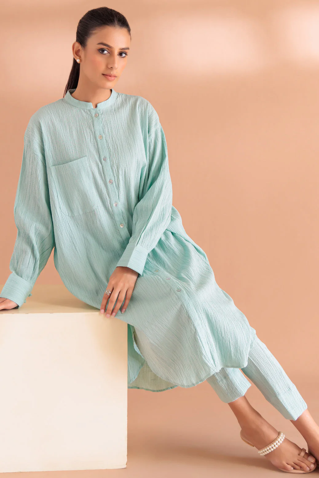 L-GREEN-DYED-2 PIECE (WA6232P04) - Image 4