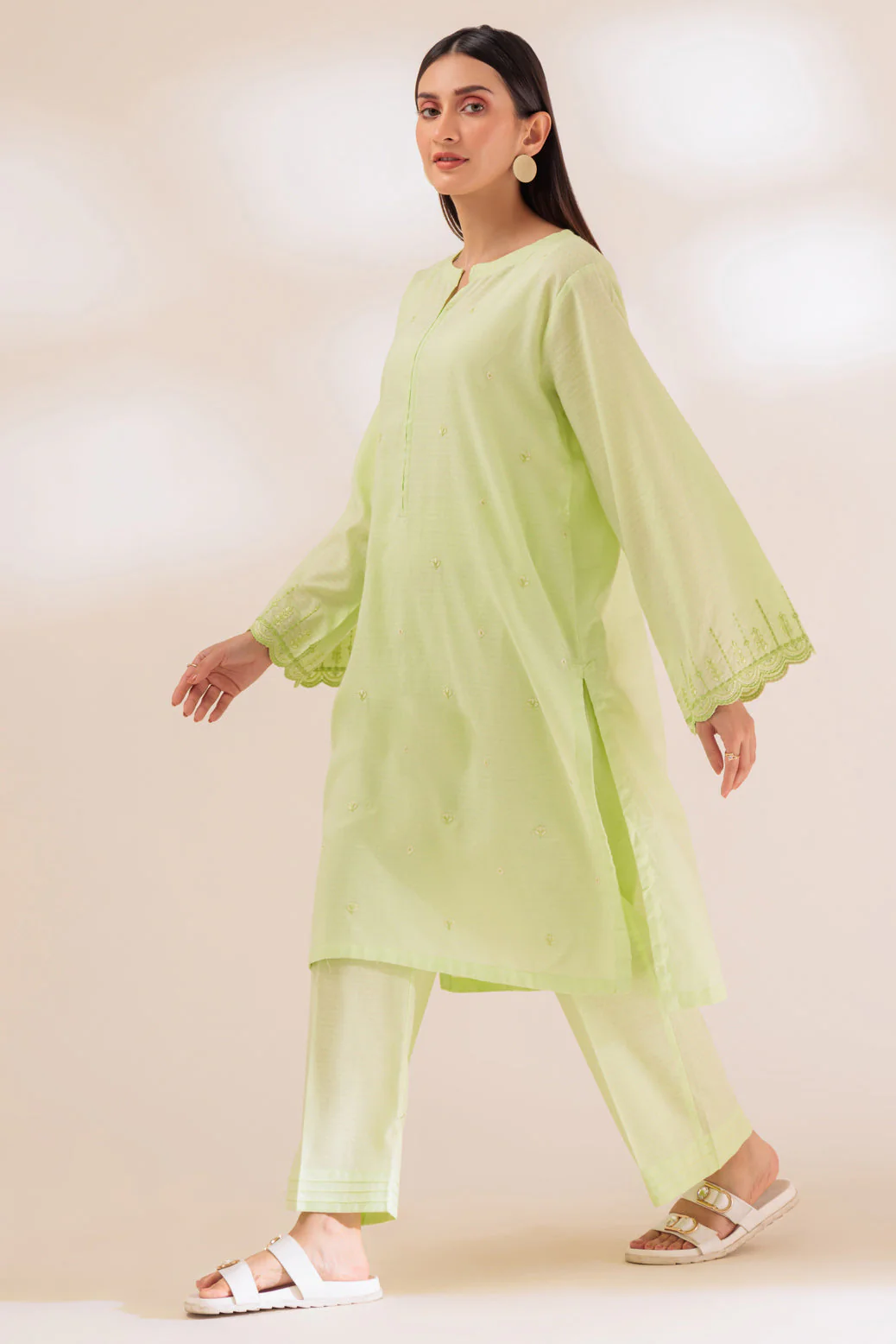 L-GREEN-JACQUARD-2 PIECE (PWS2232P11) - Image 3