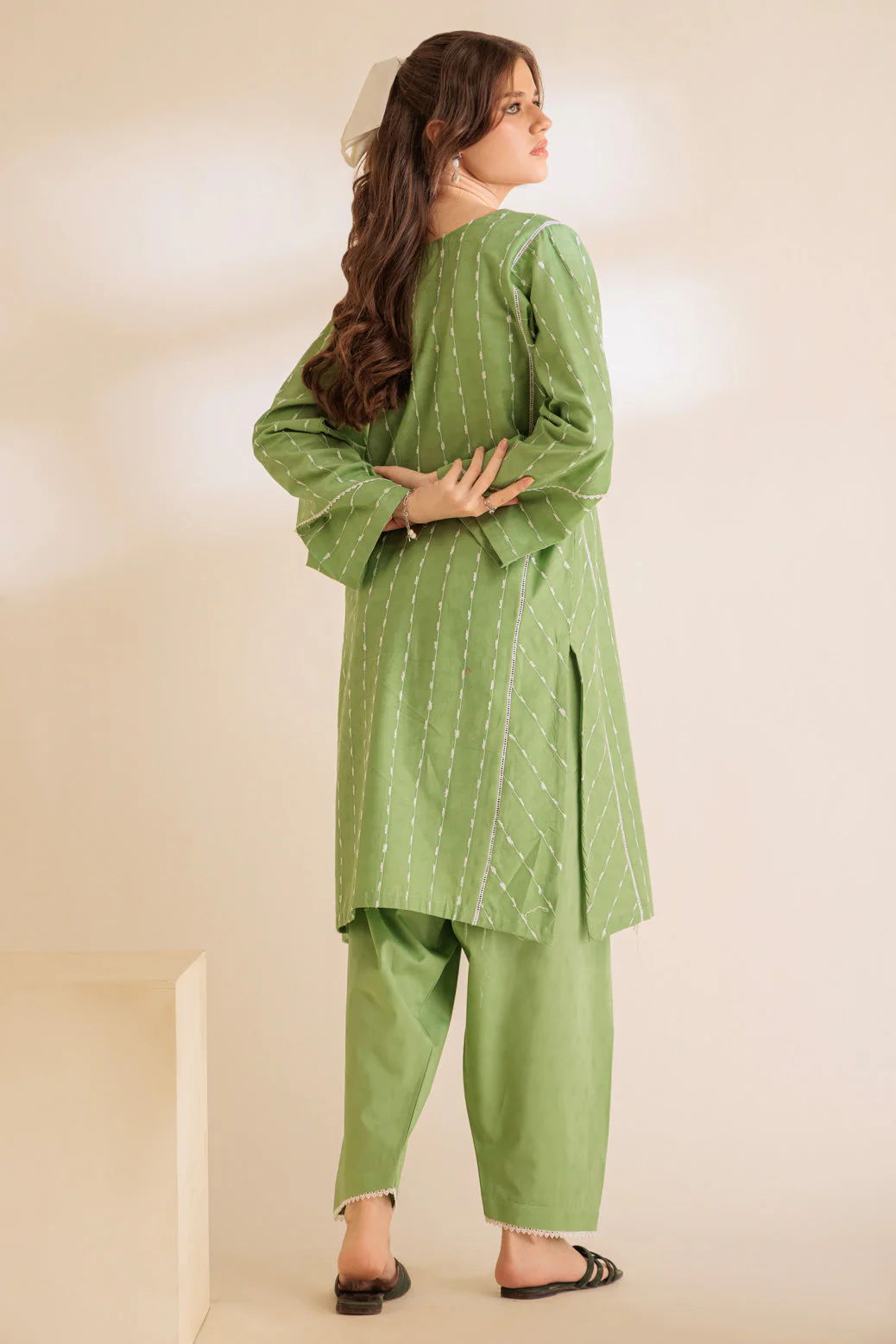 L-GREEN-JACQUARD-2 PIECE (SS6242P24) - Image 5