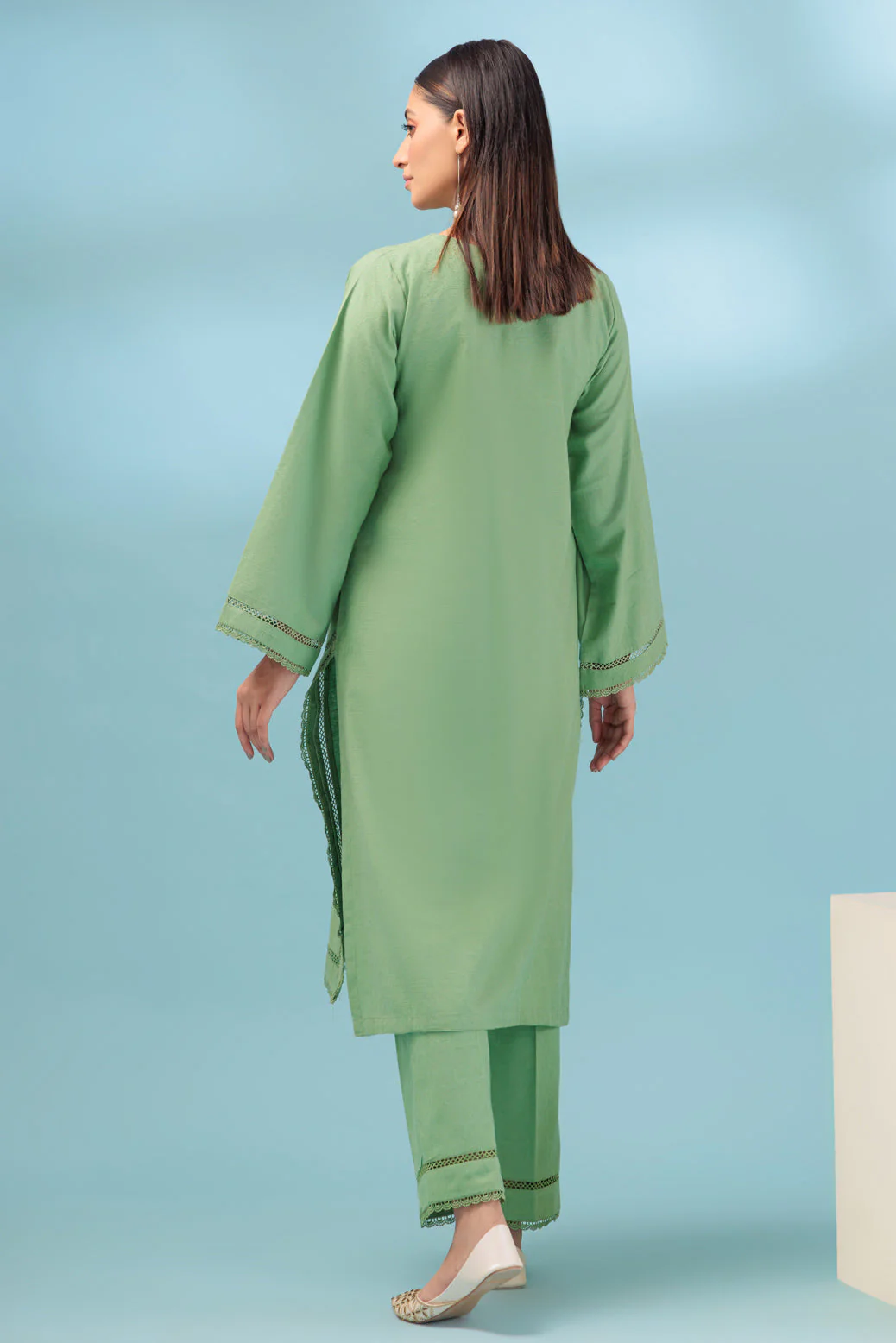 L-GREEN-JACQUARD-2 PIECE (WS6232P25) - Image 5