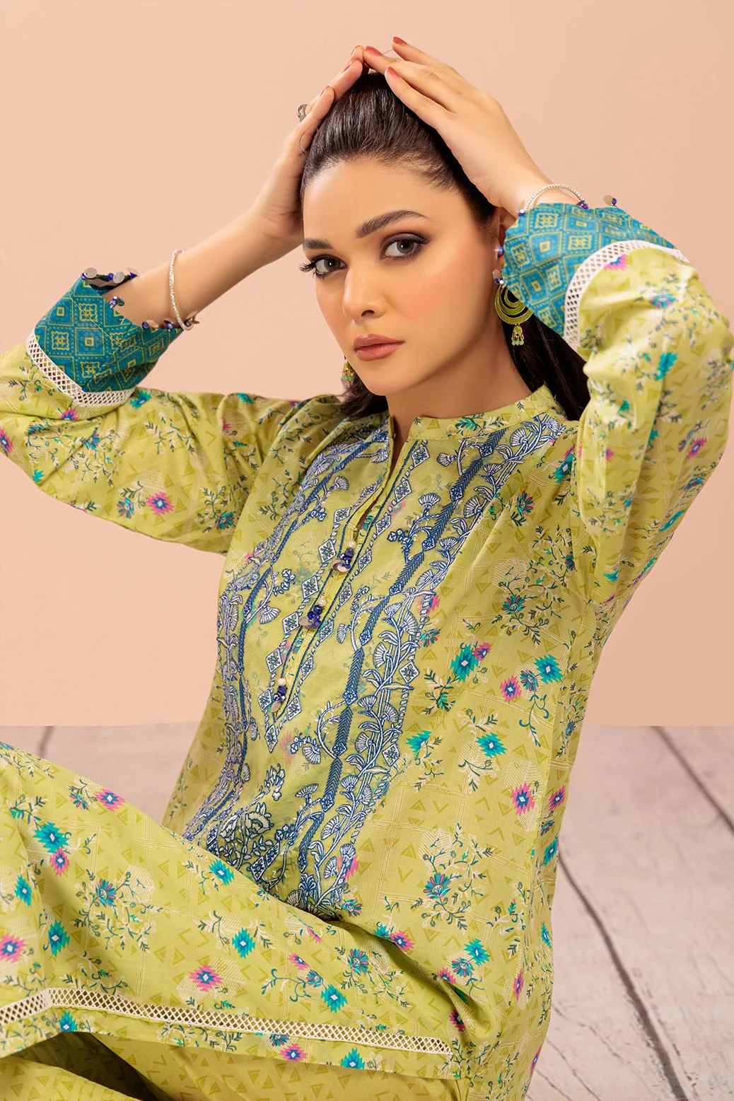 L-GREEN-LAWN-2 PIECE (SAS232P08) - Image 3