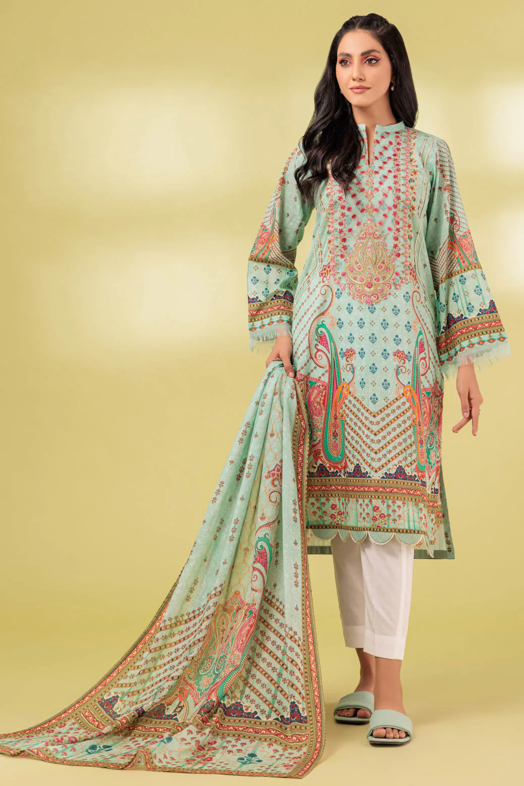 L-GREEN-LAWN-2 PIECE (SSS232P33) - Image 3