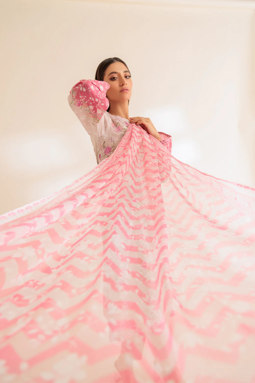L-PINK-LAWN-3 PIECE (SS2243P101) - Image 3