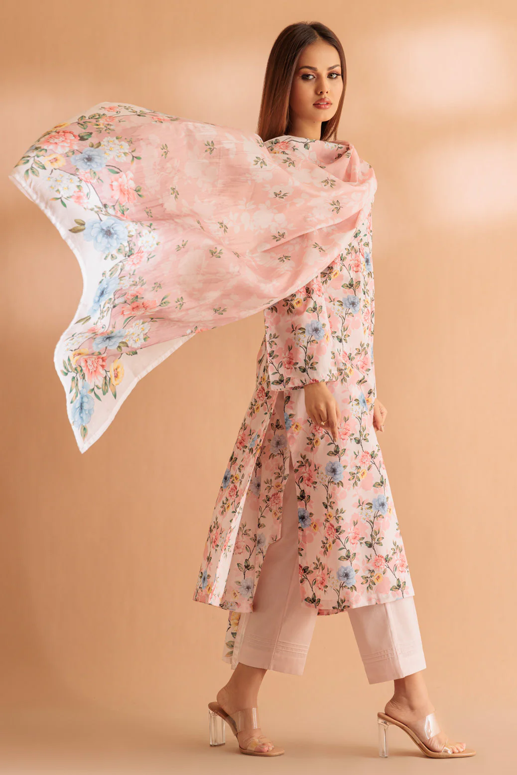L-PINK-LAWN-3 PIECE (SS2243P45) - Image 4
