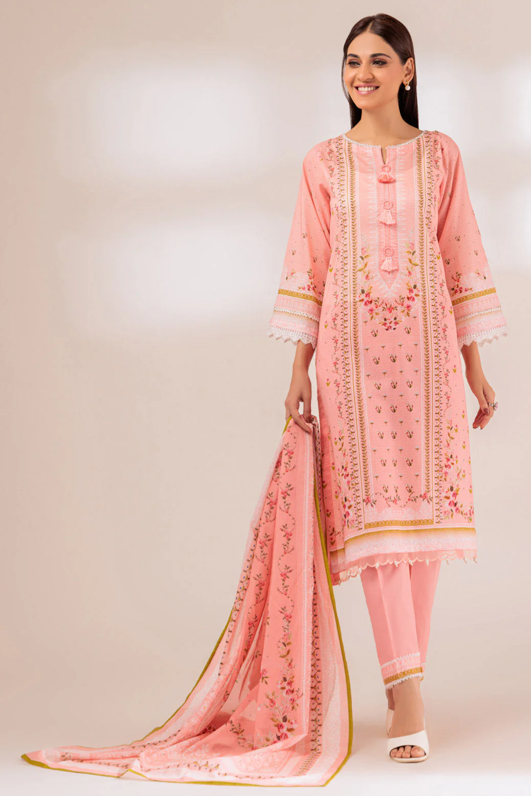 L-PINK-LAWN-3 PIECE (SSS233P89) - Image 4