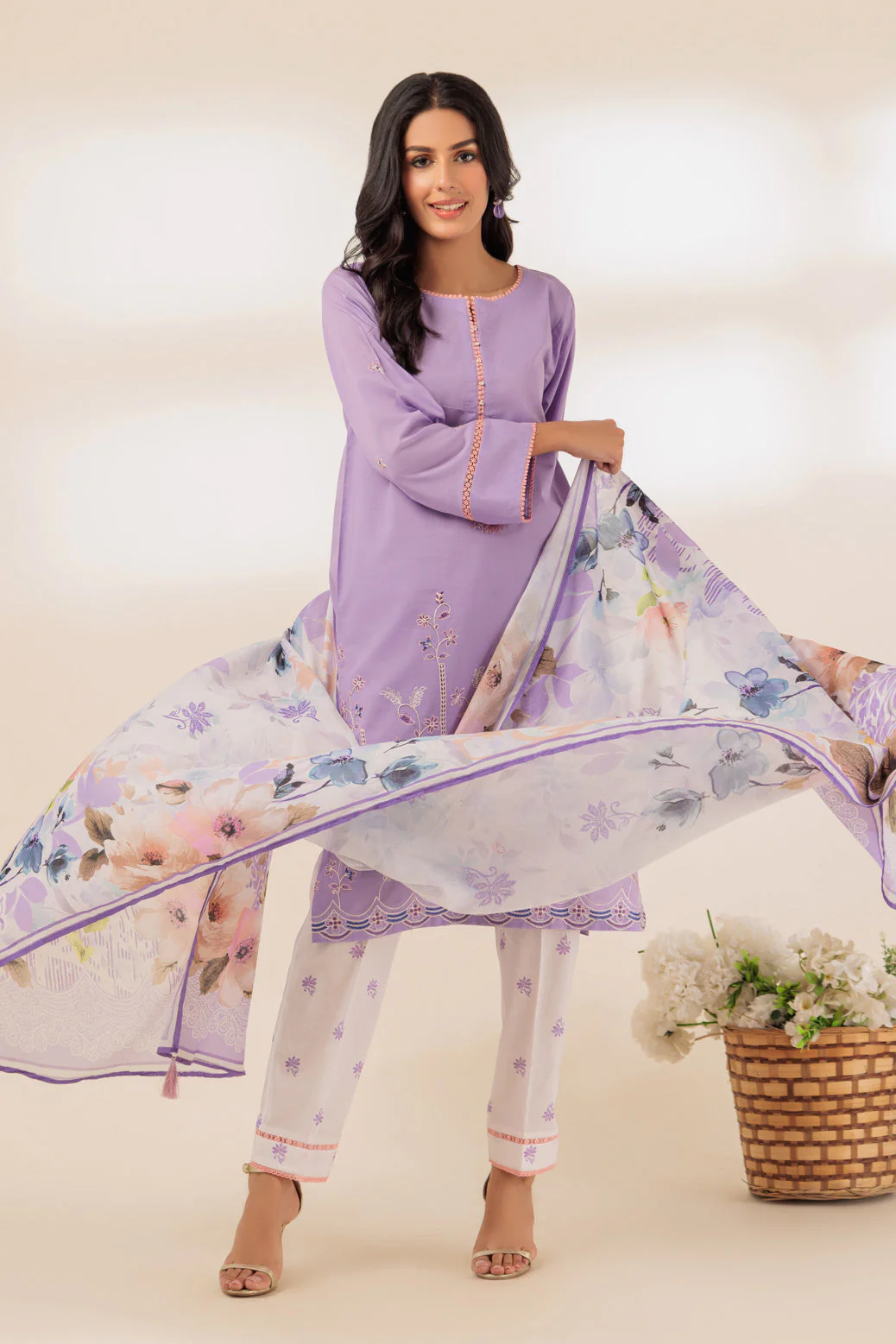 L-PURPLE-CAMBRIC-3 PIECE (1S24B3P032) - Image 3