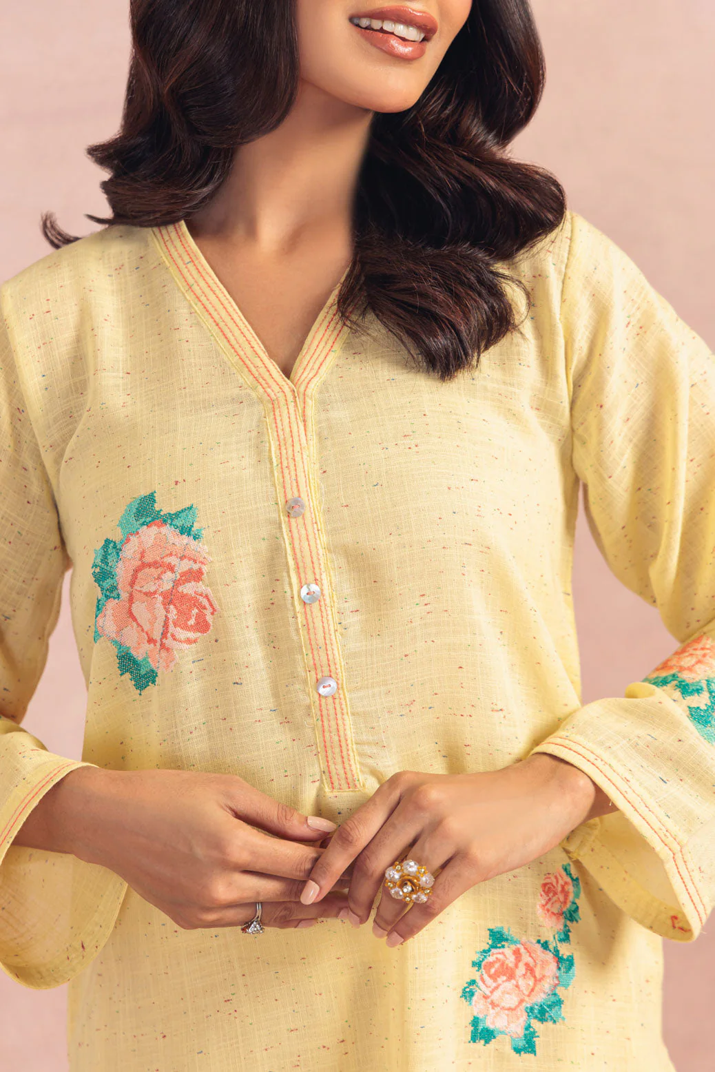 L-YELLOW-LAWN-2 PIECE (WS6232P03) - Image 2