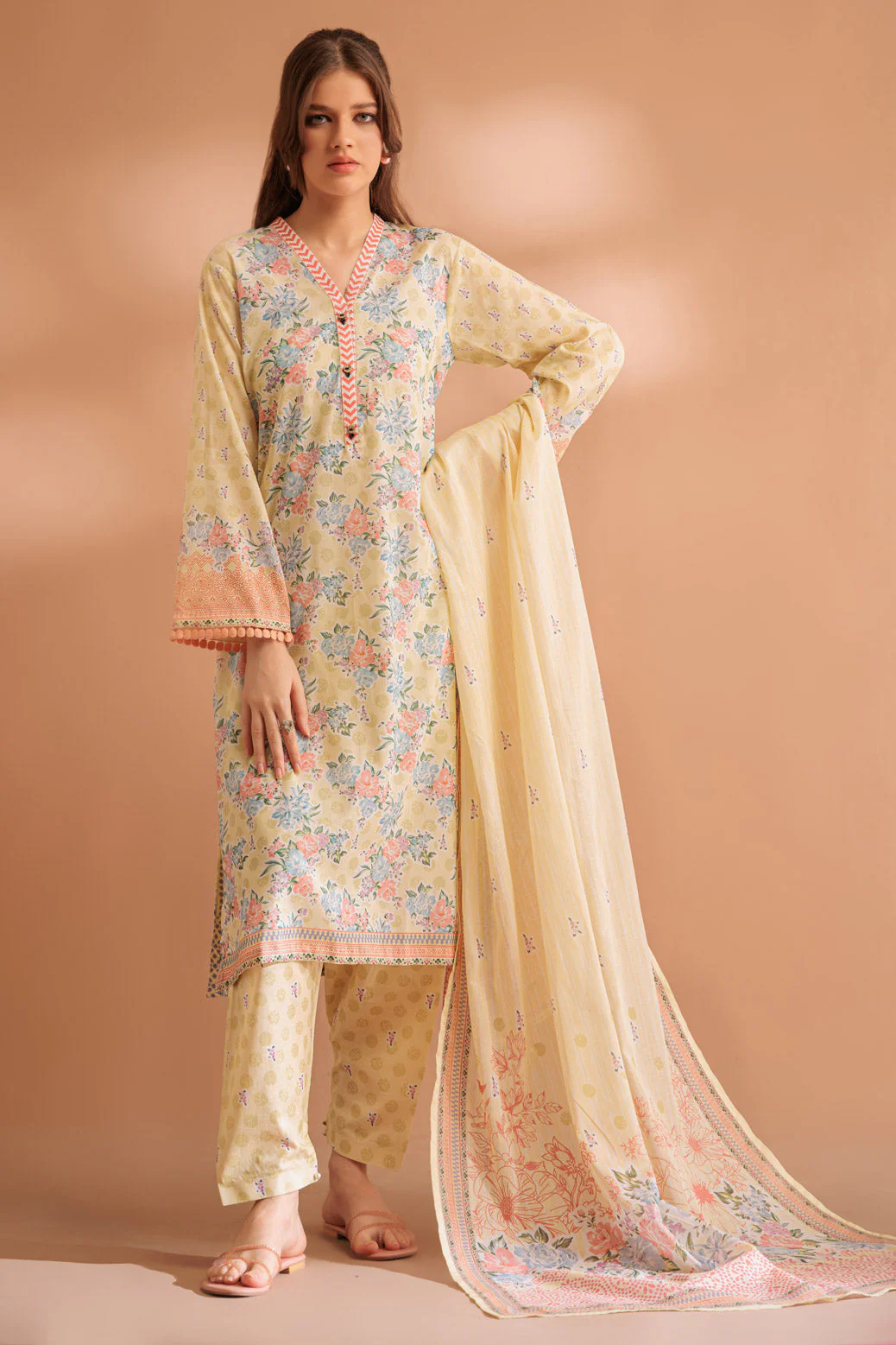 L-YELLOW-LAWN-3 PIECE (SS2243P42) - Image 4