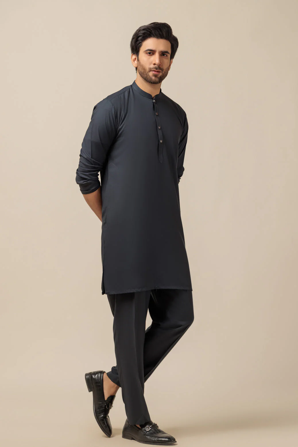 LEAD-BLENDED-KURTA PAJAMA TROUSER - (KSB23-020) - Image 4