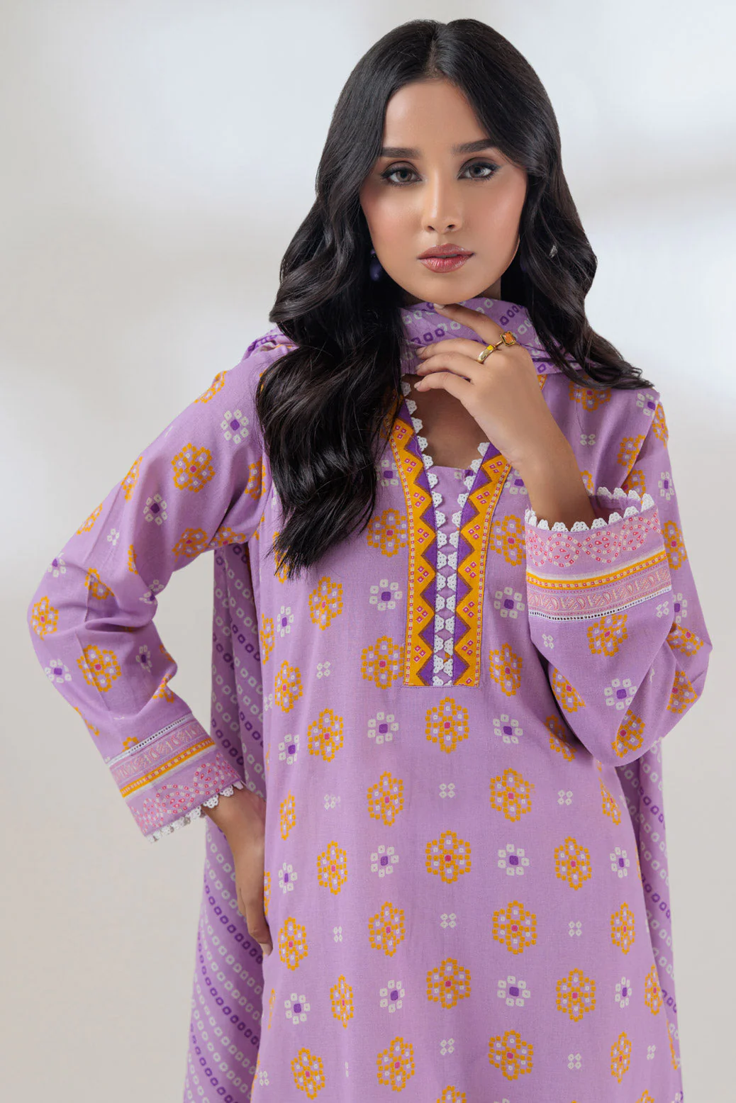 LILAC-COTTON-3 PIECE (PWS5233P55) - Image 2