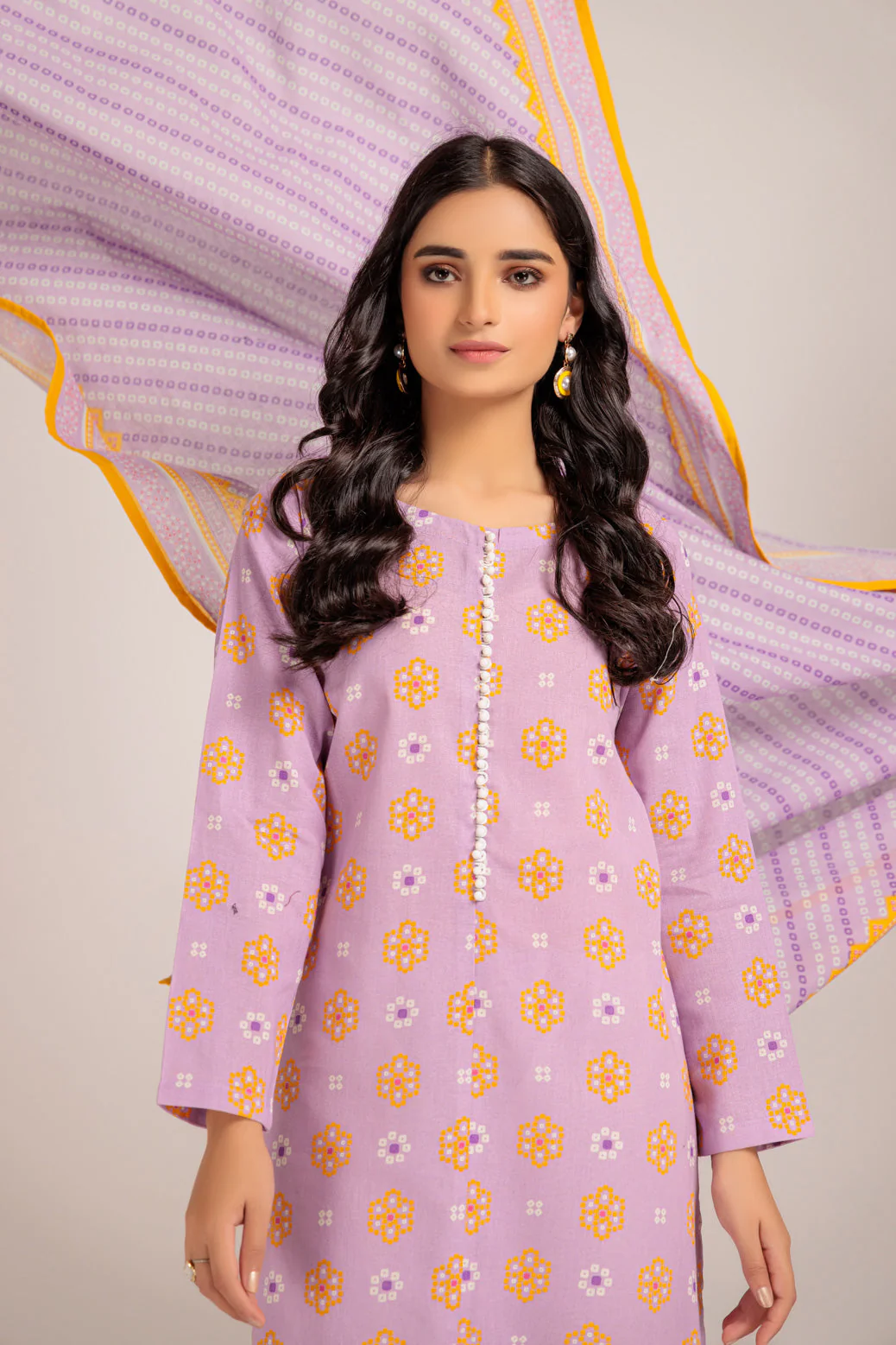 LILAC-COTTON DOBBY-3 PIECE (WRS223P84) - Image 2