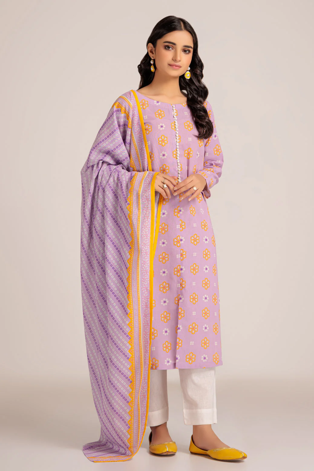LILAC-COTTON DOBBY-3 PIECE (WRS223P84) - Image 3