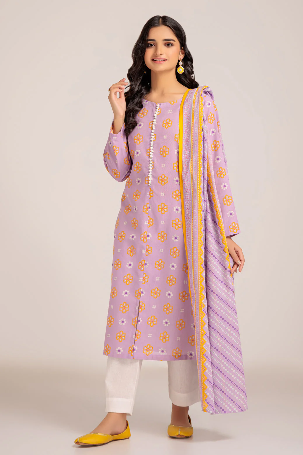 LILAC-COTTON DOBBY-3 PIECE (WRS223P84) - Image 4