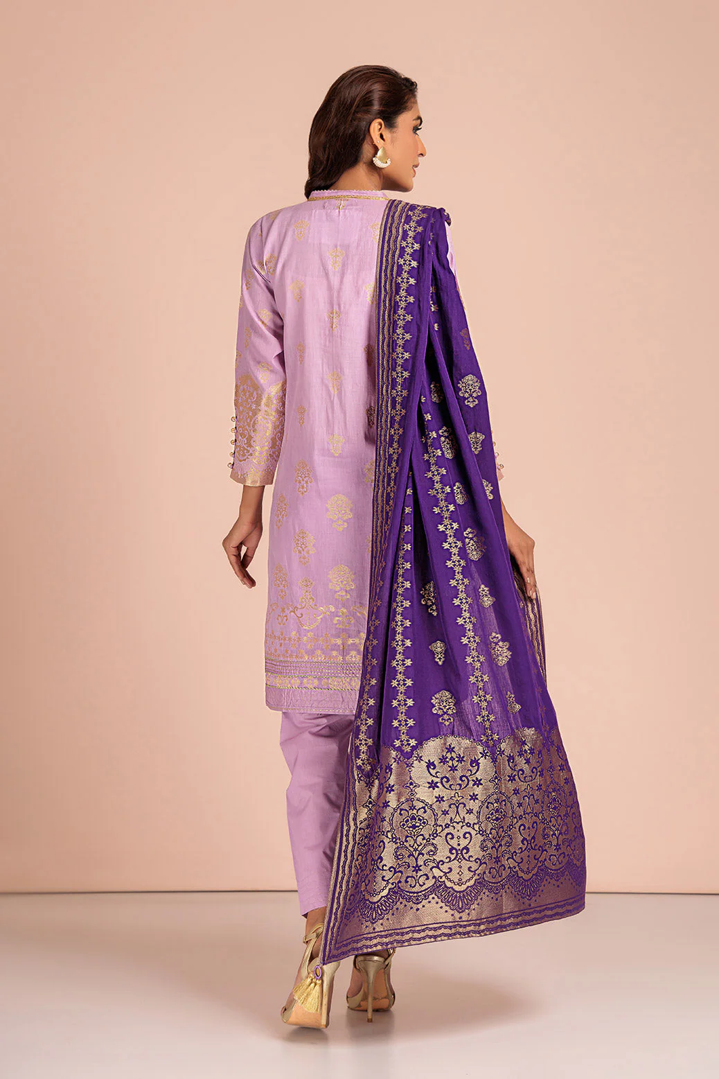 LILAC-JACQUARD-3 PIECE (PWJ2233P20) - Image 3