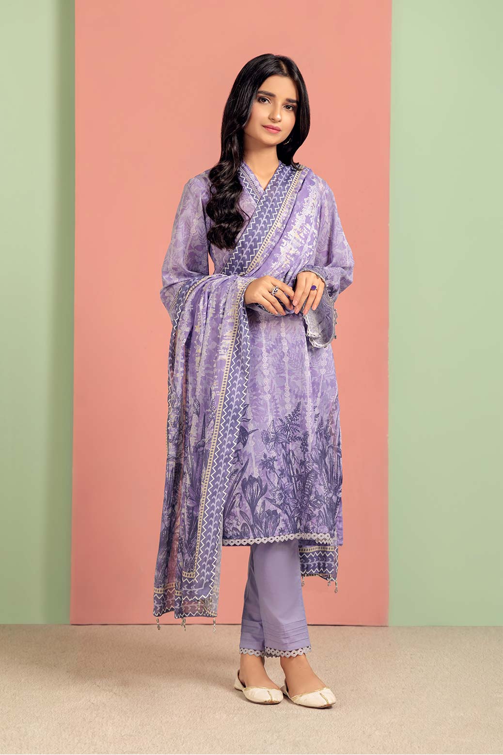 LILAC-LAWN-3 PIECE (SRS233P11) - Image 3