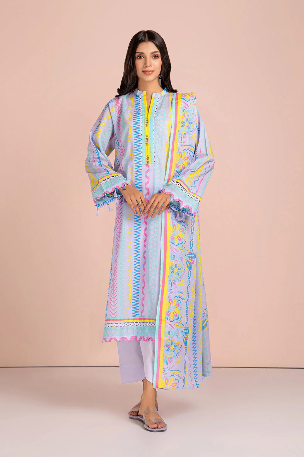 LILAC-LAWN-3 PIECE (SRS233P66) - Image 3