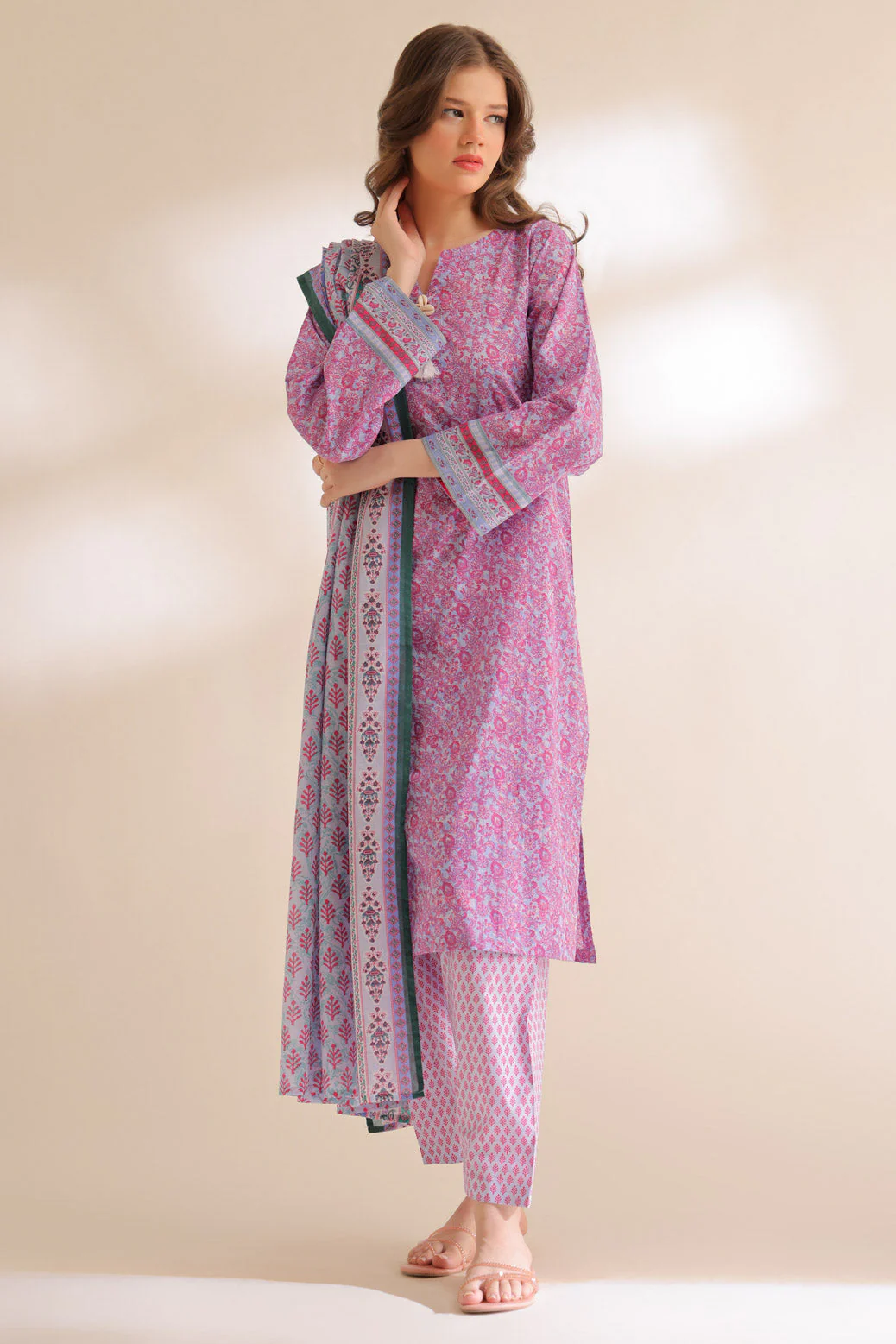 LILAC-LAWN-3 PIECE (SS2243P70) - Image 3