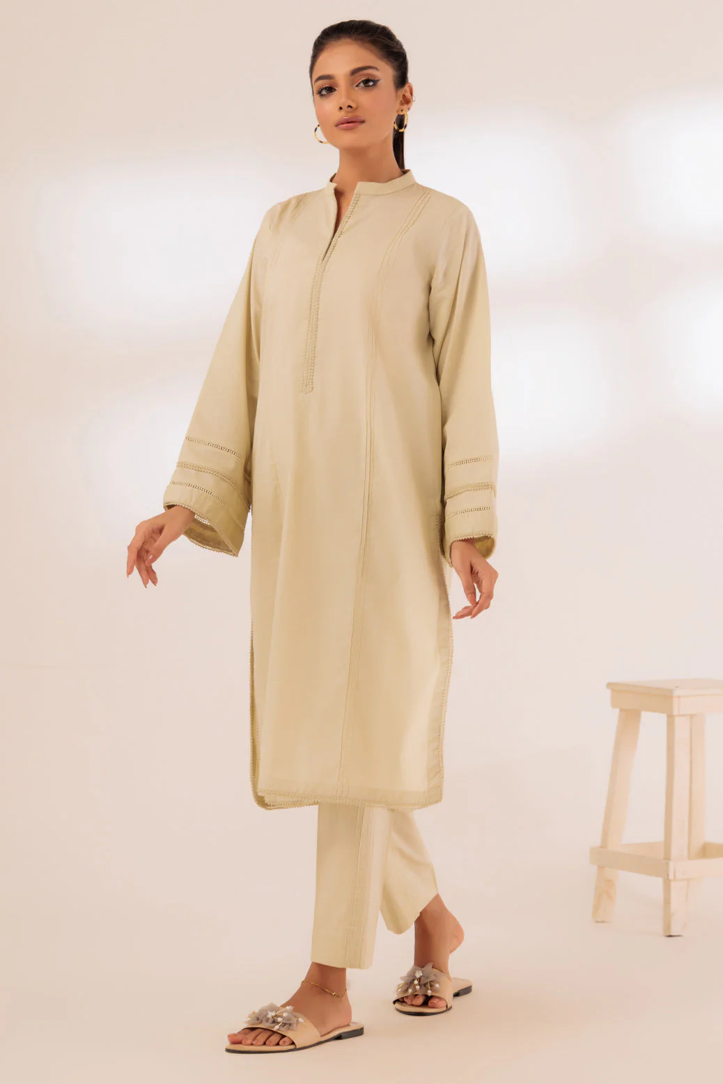 LIME-CAMBRIC-2 PIECE (SAS232P42) - Image 3