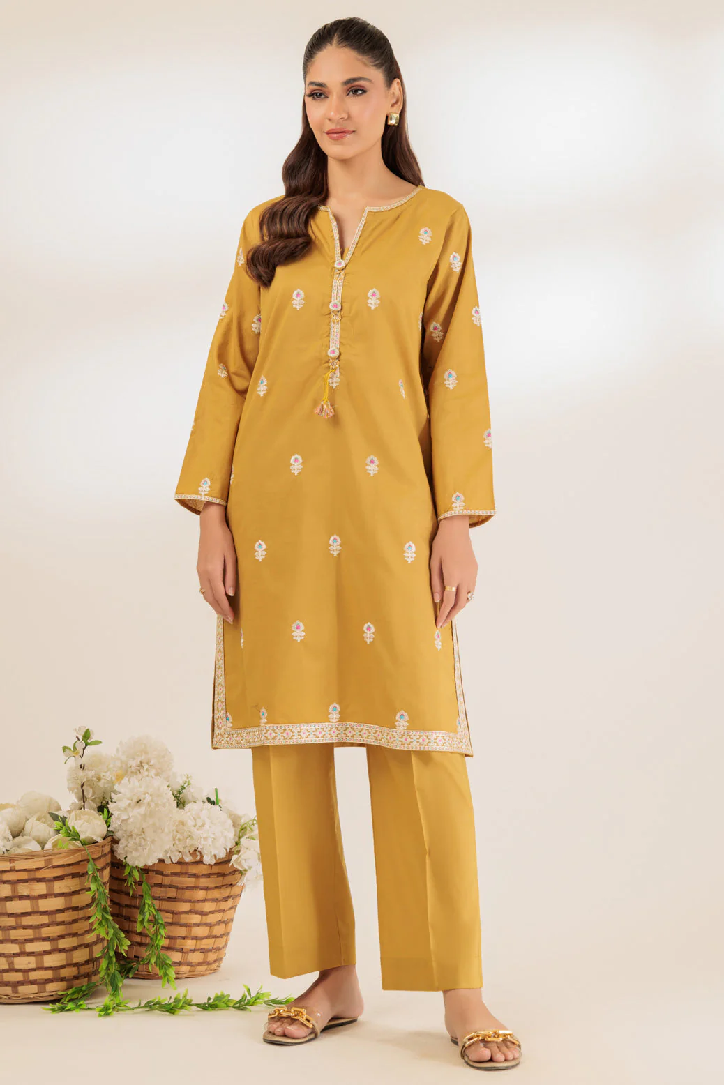 M-GREEN-CAMBRIC-2 PIECE (2S24B2P159) - Image 3
