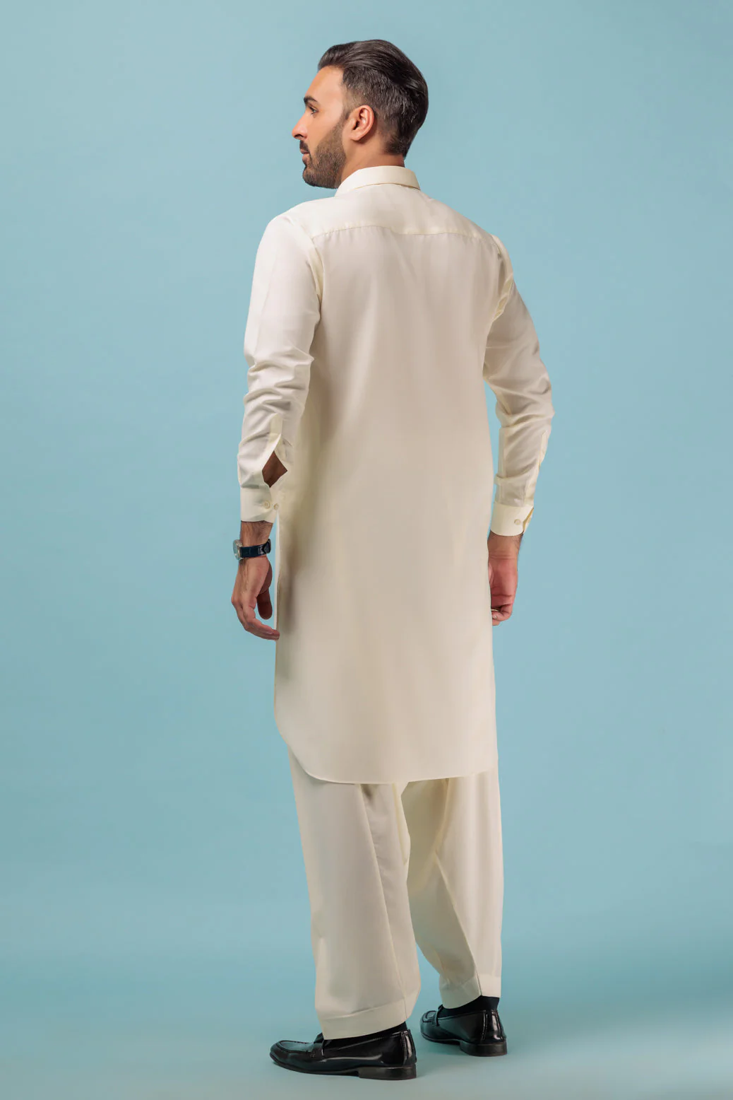 M-GREY-BLENDED-SHALWAR SUIT - (GSSR23-009) - Image 5