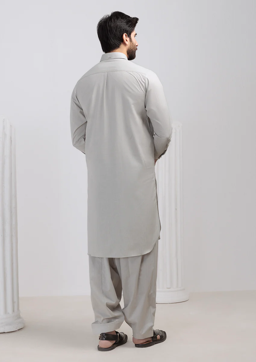 Sage-Blended-Shalwar Suit - (M25SSS2007) - Image 2