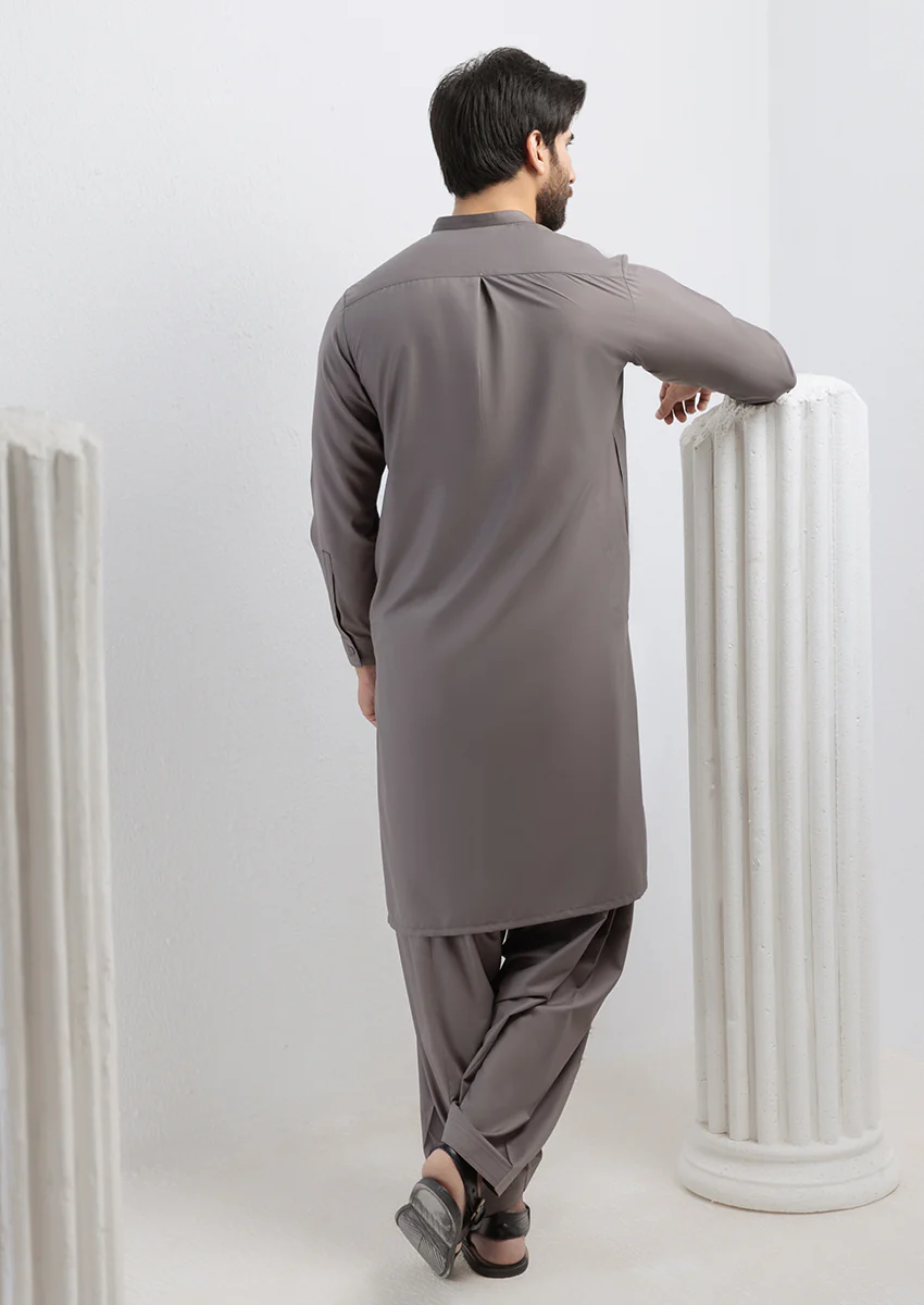 D-Grey-Blended-Shalwar Suit - (M25SSS2018) - Image 2