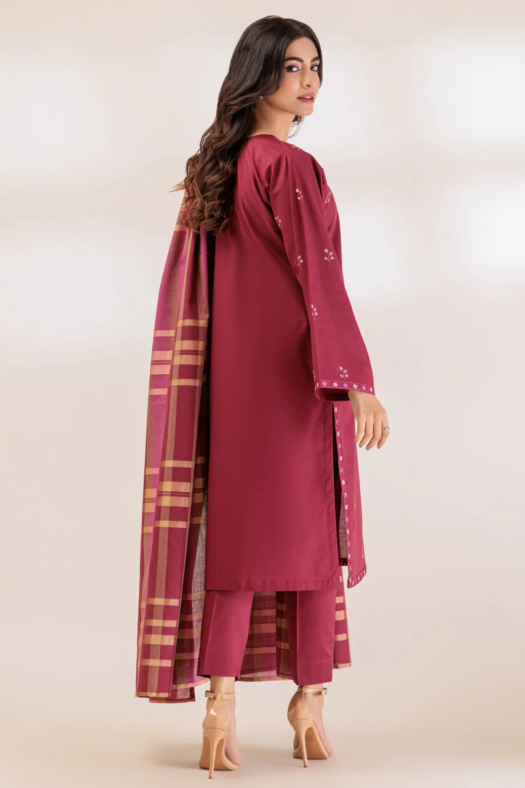 MAROON-CAMBRIC-3 PIECE (PWS2233P08) - Image 5