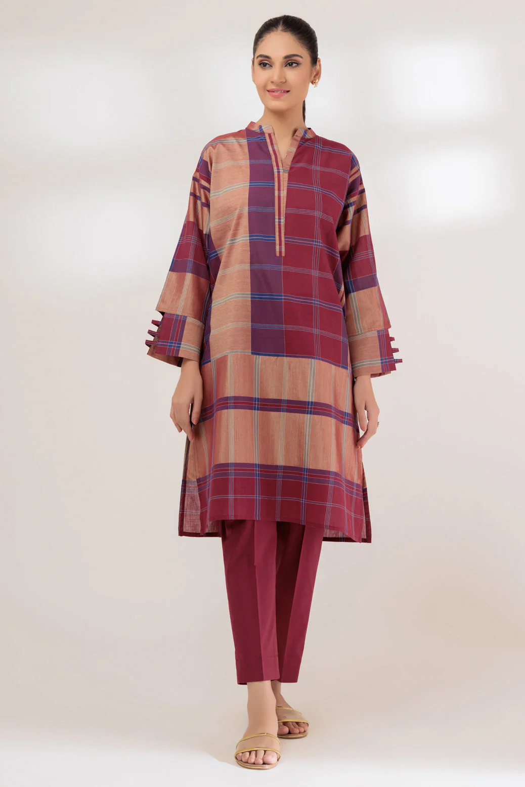 MAROON-DOBBY-2 PIECE (SRLS232P42) - Image 4