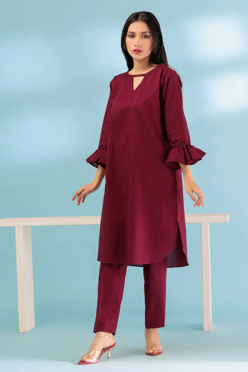 MAROON-DOBBY-2 PIECE (SRS232P45)