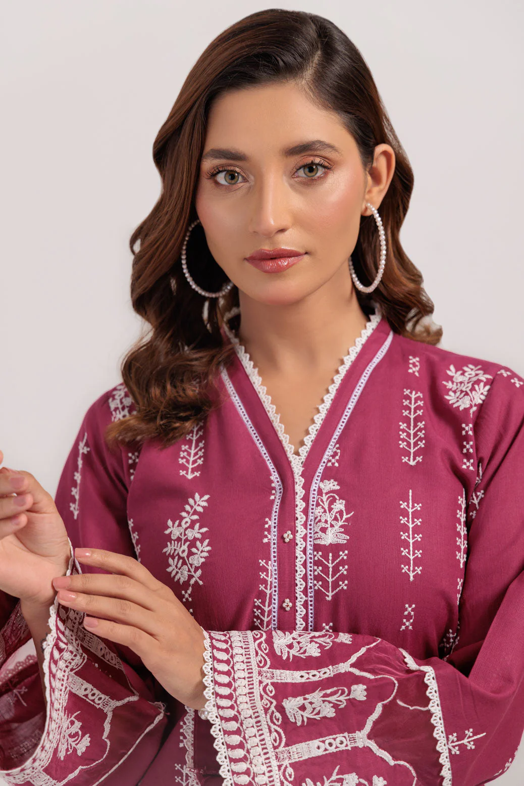 MAROON-KHADDAR-2 PIECE (WS6242P05) - Image 4