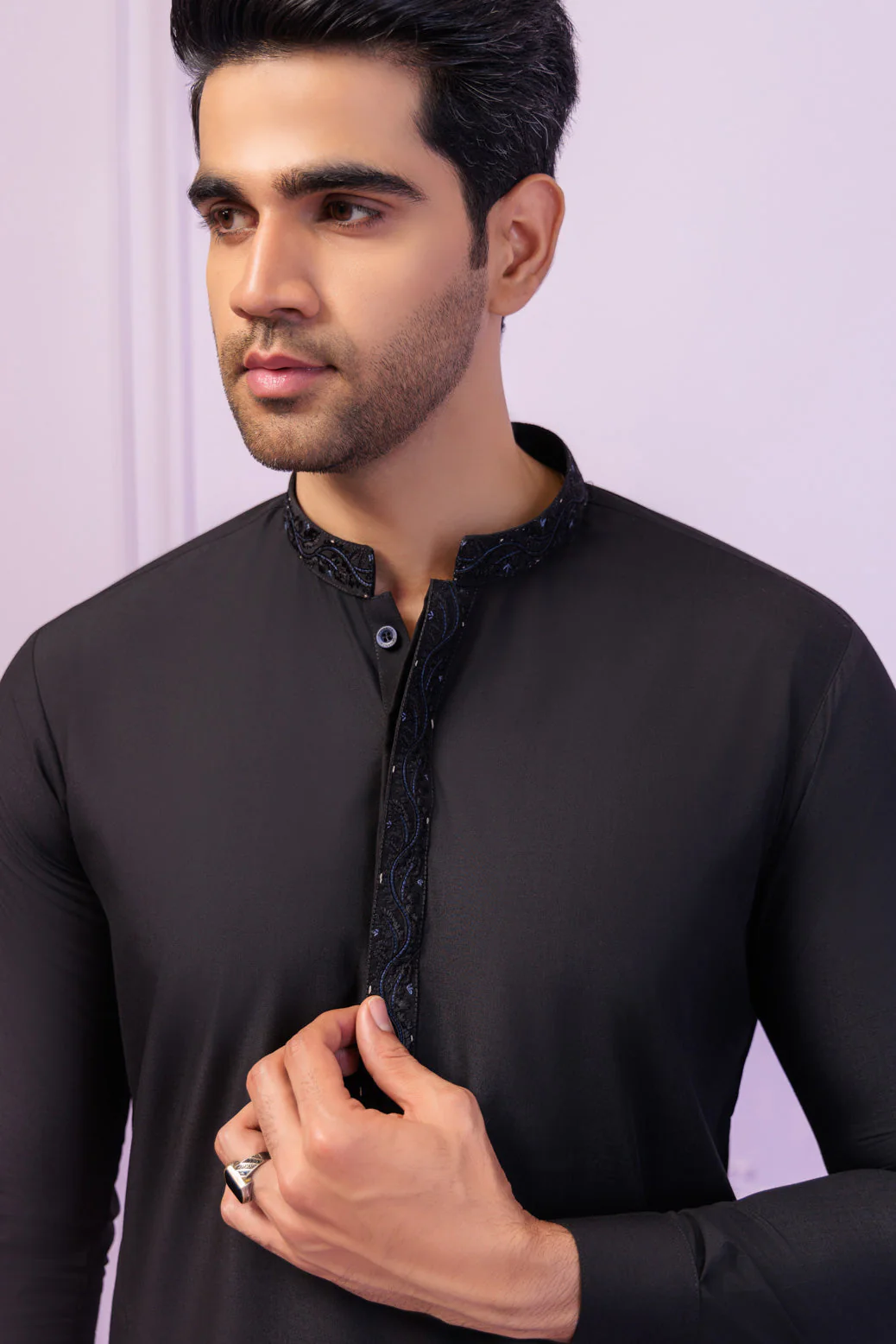 MATT-BLENDED-KURTA TROUSER - (KSS24-025) - Image 3