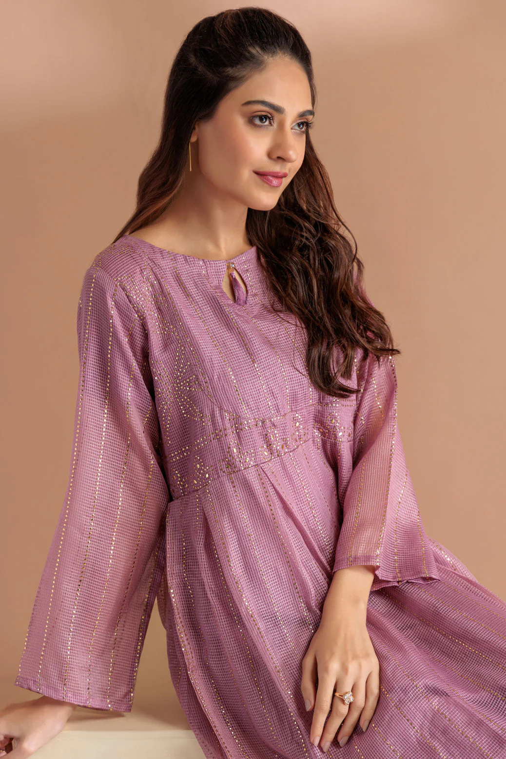 MAUVE-LUREX-2 PIECE (SSS232P51) - Image 3