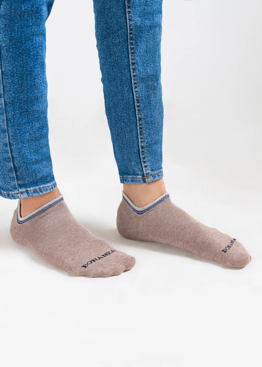 Brown Invisible Socks (MCIB3) - Image 3