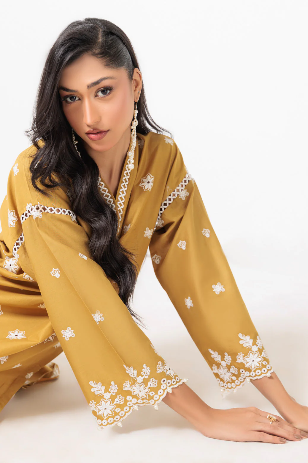 MEHANDI-CAMBRIC-1 PIECE (PWS7241P06) - Image 5